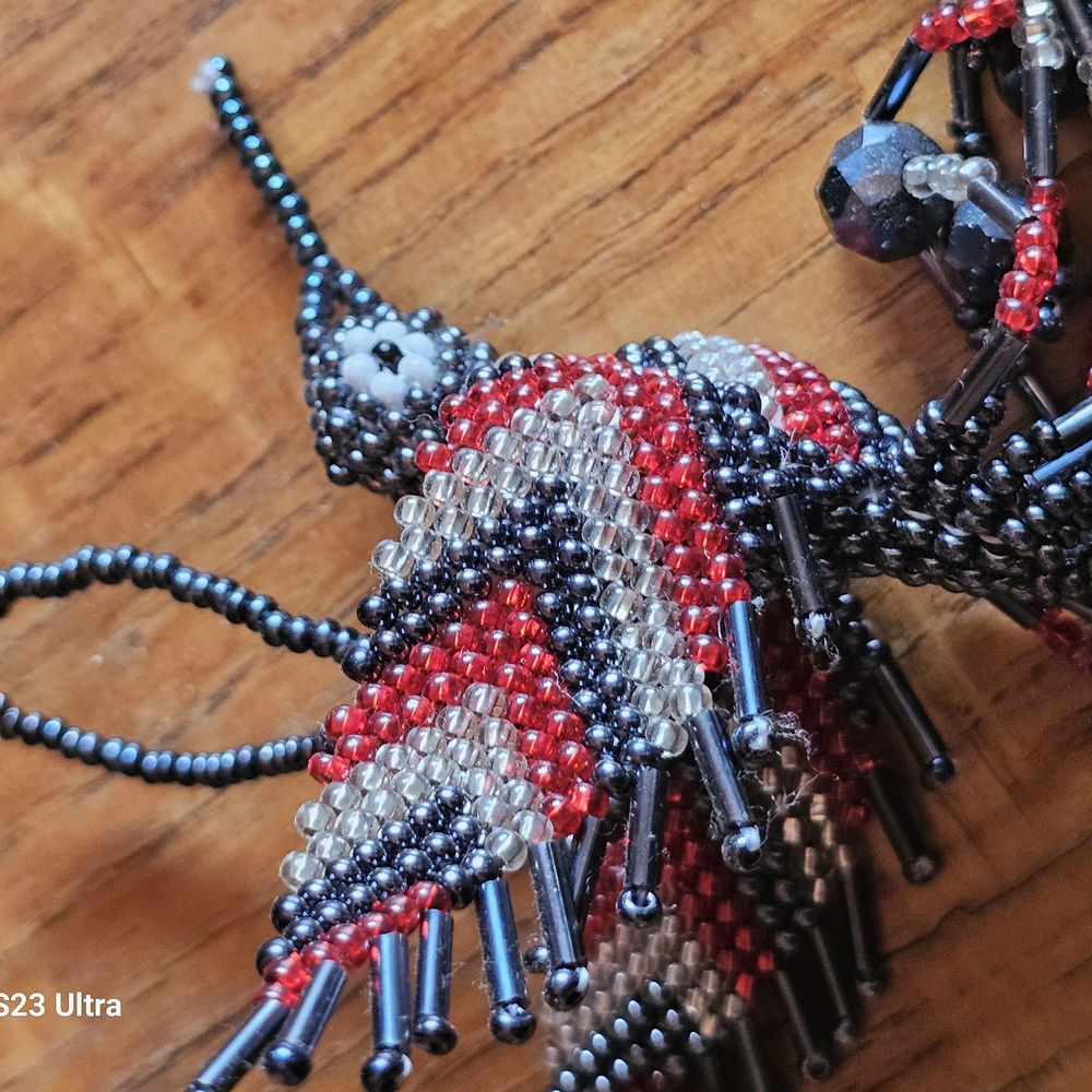 Handmade Beaded Hummingbird made by the Mayan Women of Guatemala